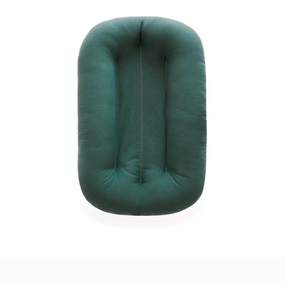 Snuggle Me Organic with Green Cover